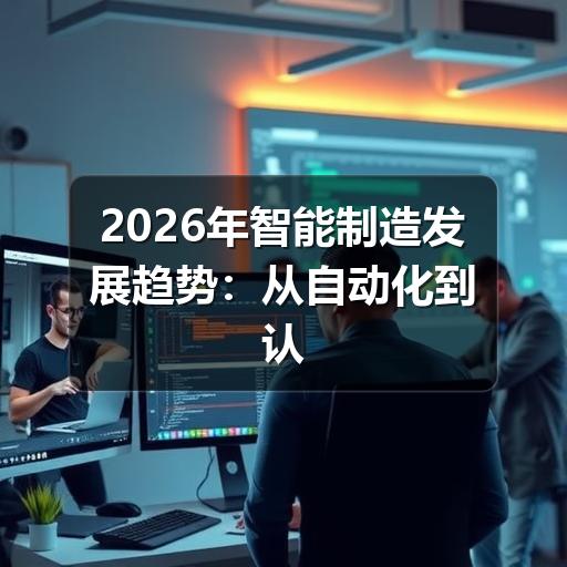 2026年智能制造发展趋势:从自动化到认知制造的跨越 2026年智能制造发展趋势:从自动化到认知制造的跨越