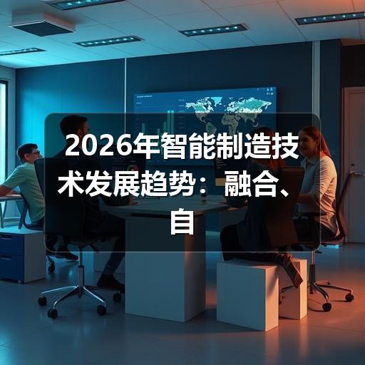 2026年智能制造技术发展趋势：融合、自主与绿色化