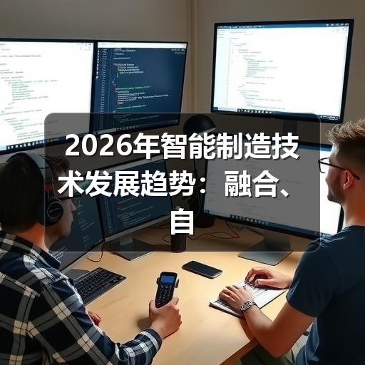 2026年智能制造技术发展趋势：融合、自主与绿色化