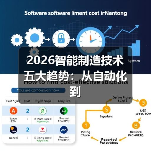 2026智能制造技术五大趋势：从自动化到自智化的跨越