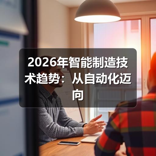 2026年智能制造技术趋势：从自动化迈向认知制造的新阶段