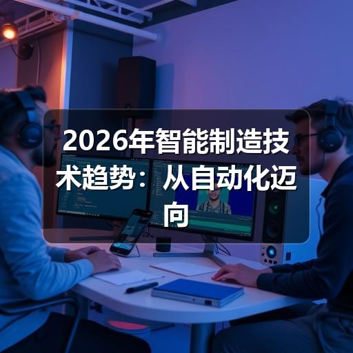 2026年智能制造技术趋势：从自动化迈向认知制造的新阶段
