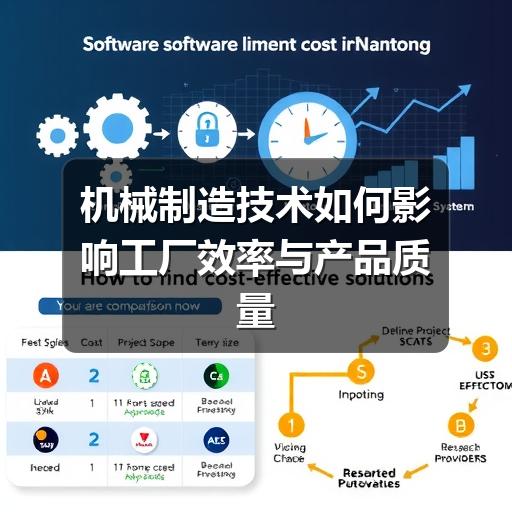 机械制造技术如何影响工厂效率与产品质量