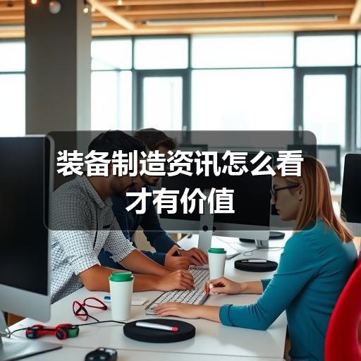 装备制造资讯怎么看才有价值