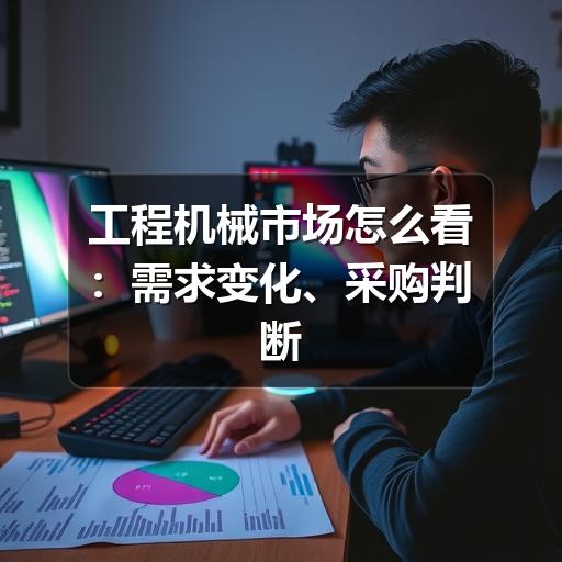 工程机械市场怎么看：需求变化、采购判断与风险避坑
