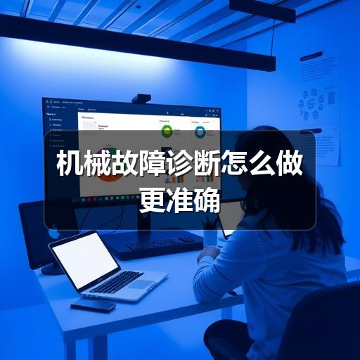 机械故障诊断怎么做更准确
