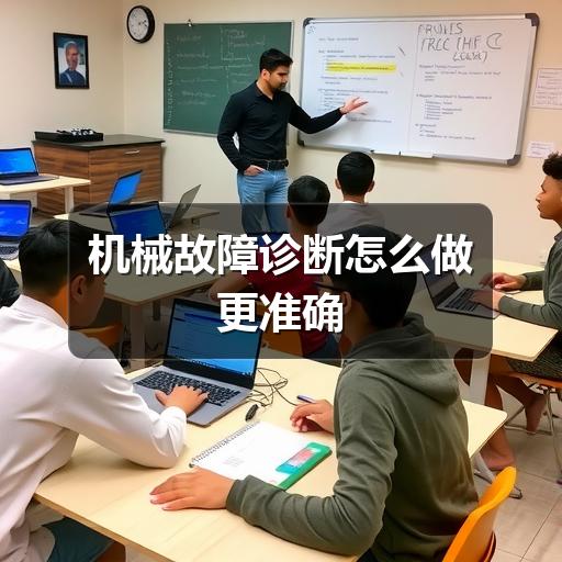 机械故障诊断怎么做更准确