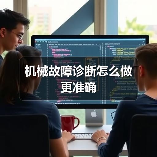机械故障诊断怎么做更准确