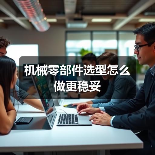 机械零部件选型怎么做更稳妥