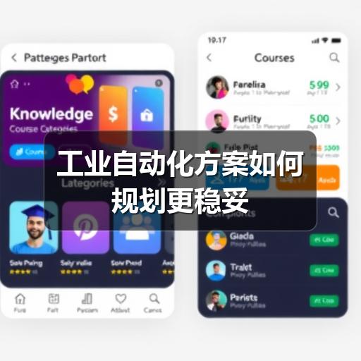 工业自动化方案如何规划更稳妥