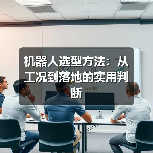 机器人选型方法:从工况到落地的实用判断指南 机器人选型方法:从工况到落地的实用判断指南
