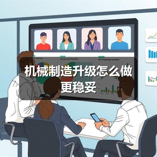 机械制造升级怎么做更稳妥 机械制造升级怎么做更稳妥