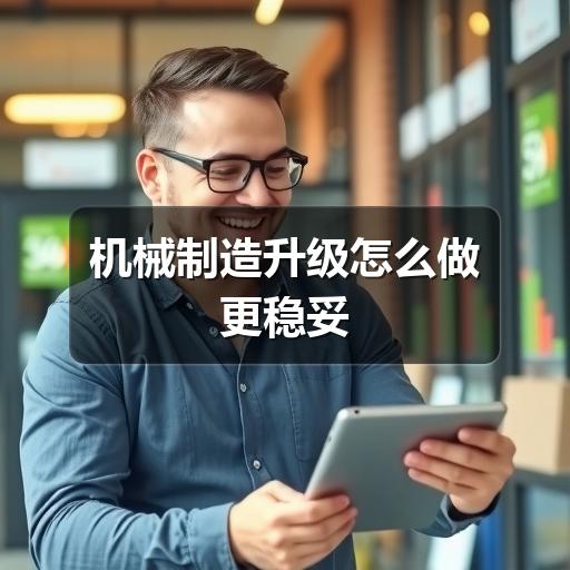 机械制造升级怎么做更稳妥 机械制造升级怎么做更稳妥