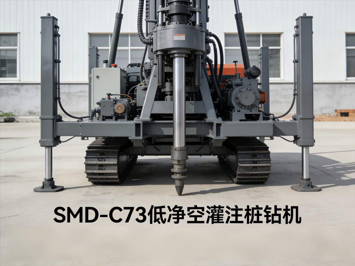 低净空灌注桩钻机：专为受限空间施工的高效解决方案